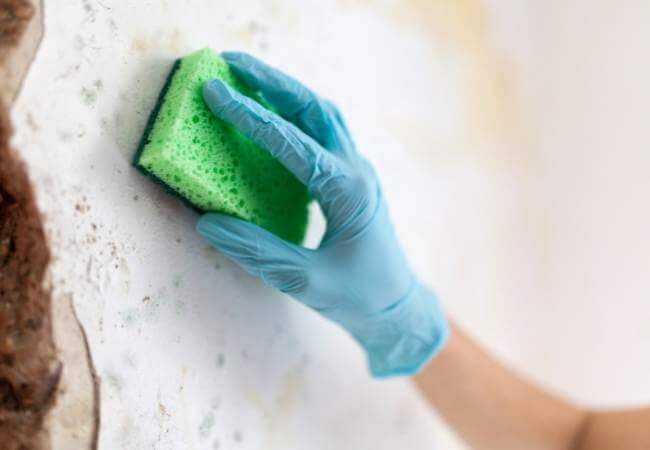 Cómo quitar manchas de humedad en la pared